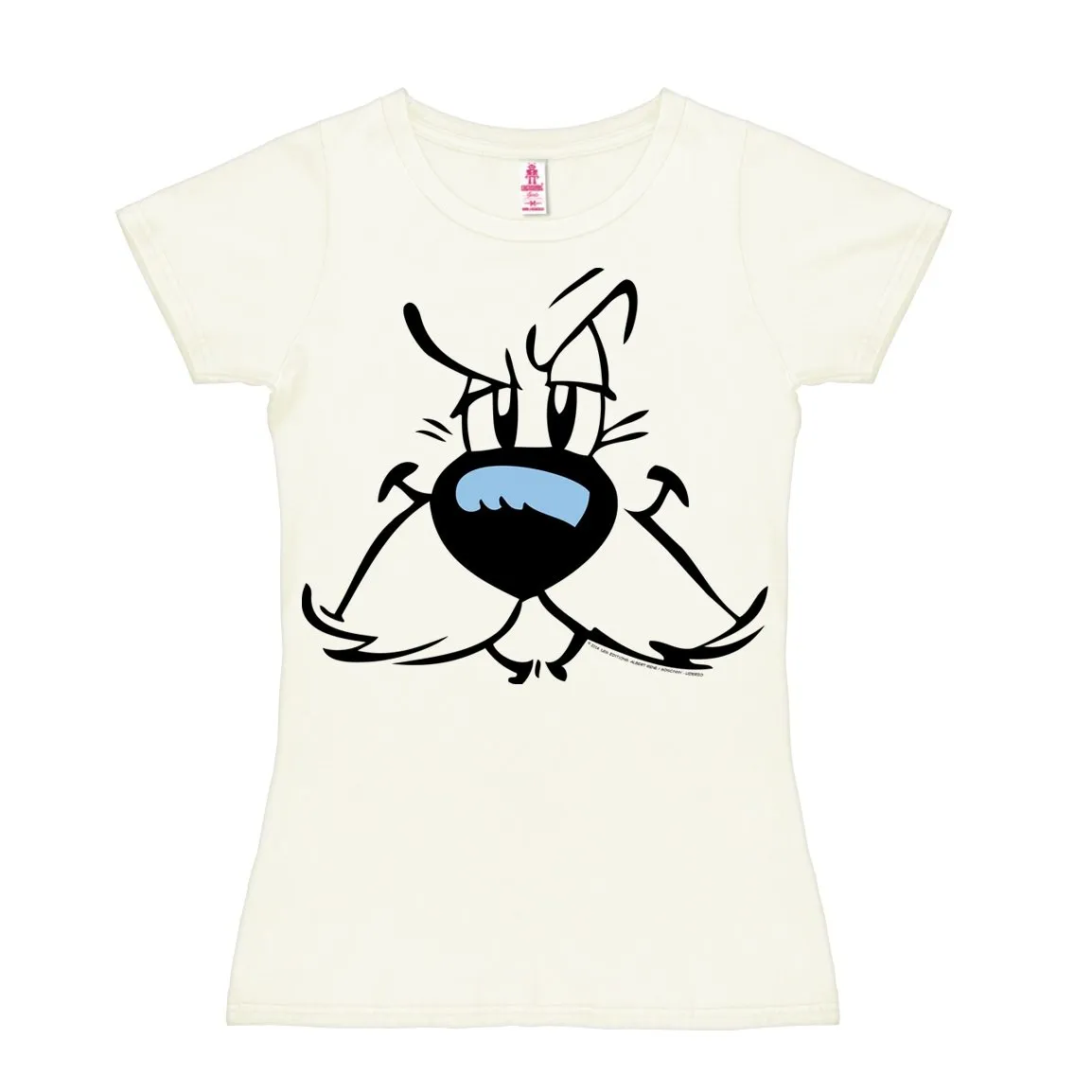Logoshirt Asterix Idefix Gesicht T-Shirt Retro-Print