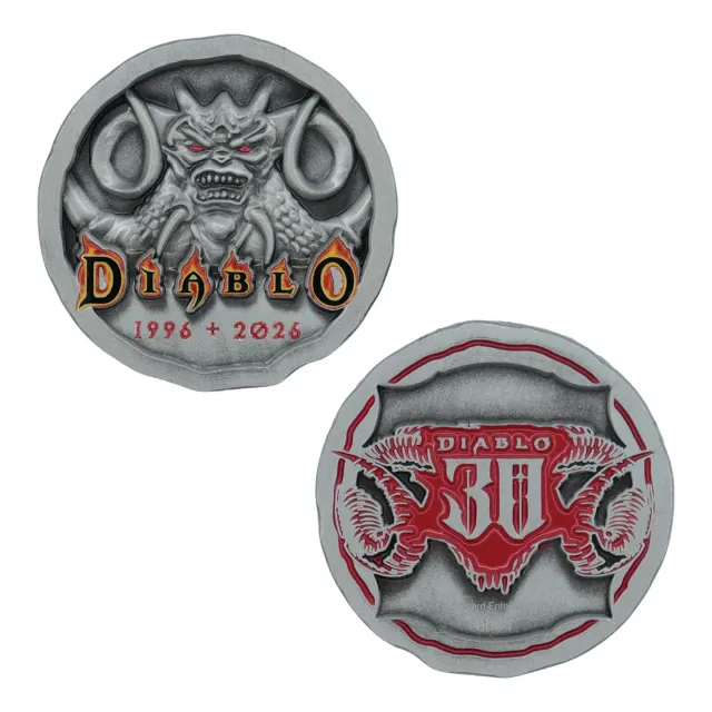 Fanattik Diablo 30th Anniversary Münze limitiert