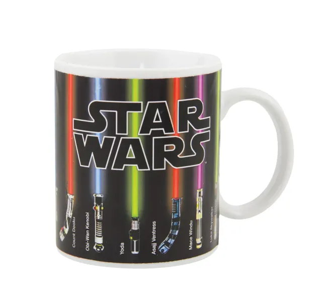 Star Wars Lichtschwert Farbwechsel Becher 290 ml Porzellan