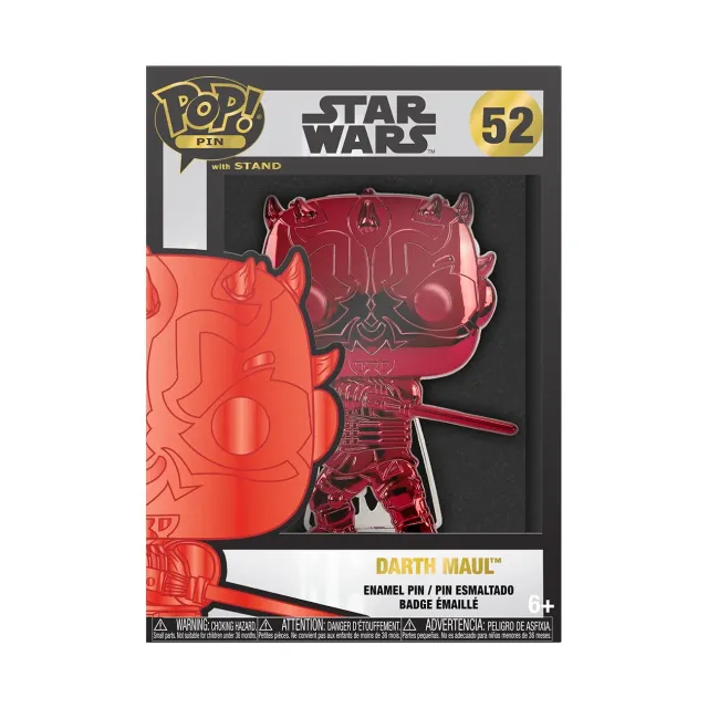 Star Wars Funko POP! Pin Darth Maul Emaille-Pin Large