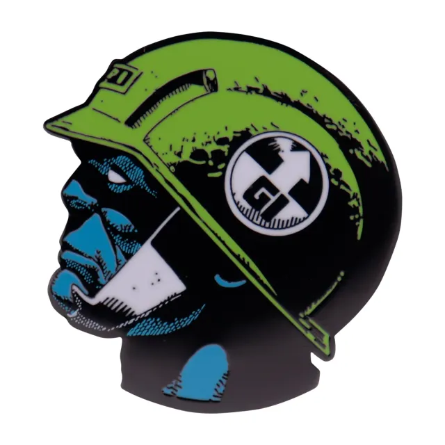 Fanattik 2000 AD Rogue Trooper GI Pin Badge Anstecker, limitiert