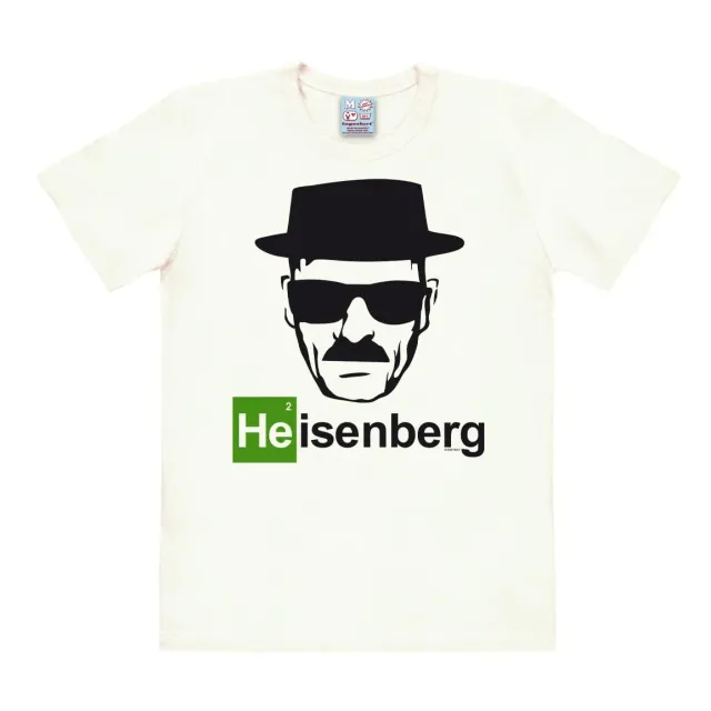 LOGOSHIRT Breaking Bad Heisenberg T-Shirt weiß Baumwolle