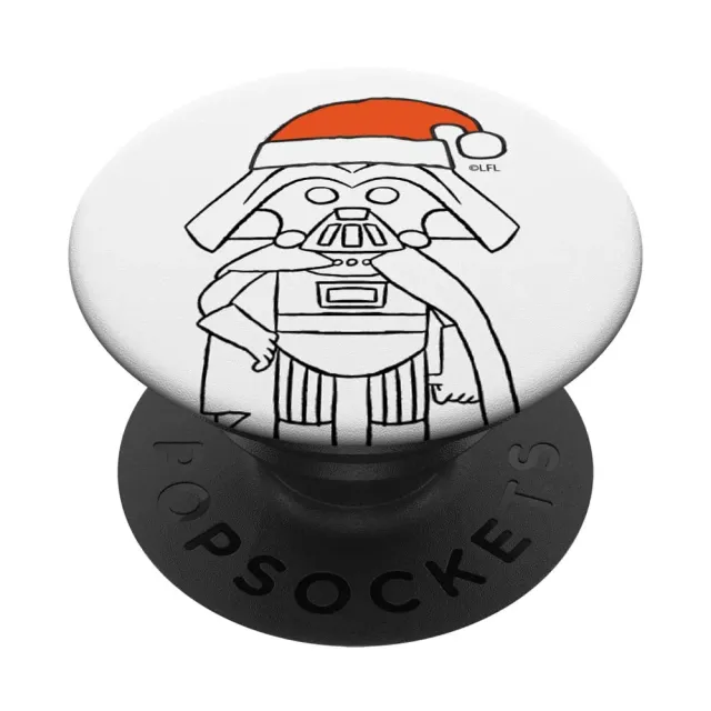 Star Wars & Mandalorian Santa Darth Vader Holiday PopGrip Handyhalter
