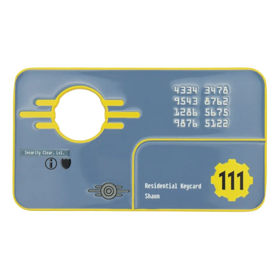 Fanattik Fallout 4 Vault 111 Keycard Replik limitiert