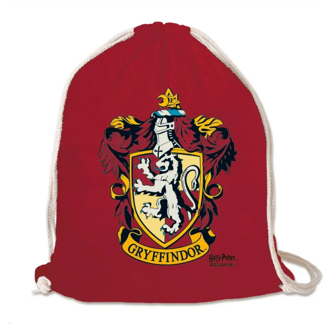LOGOSHIRT Harry Potter Gryffindor Logo Beutel mit Kordelzug