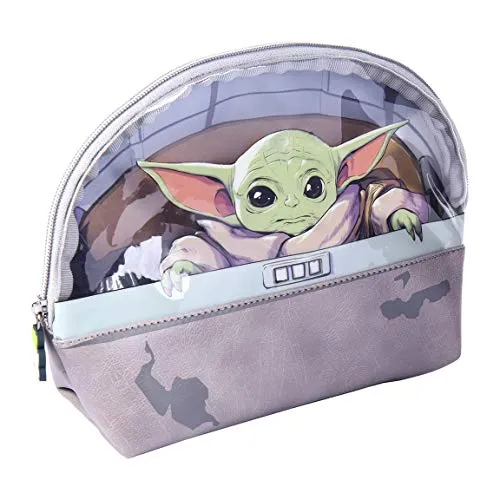 Star Wars Mandalorian Baby Yoda Kulturbeutel 22,5 cm