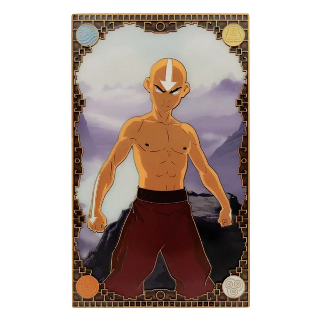 Fanattik Avatar Aang Ingot Sammlerbarren Glow-in-the-Dark