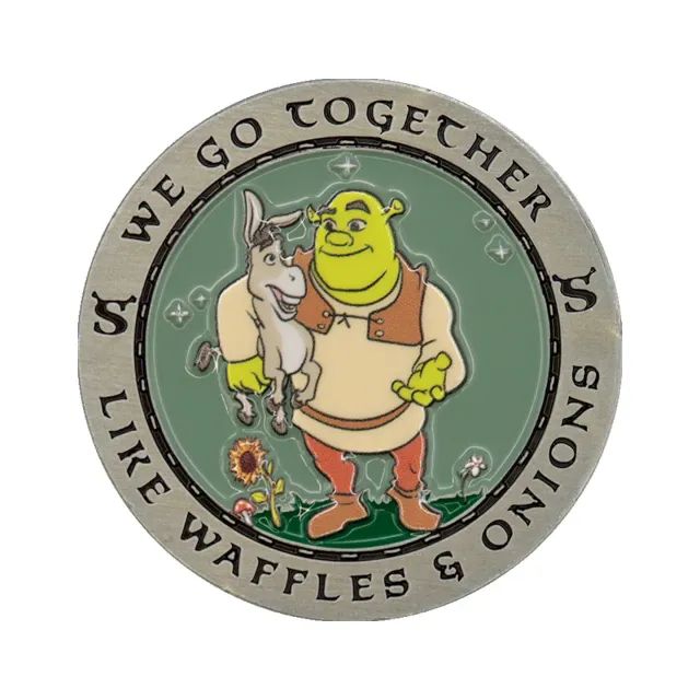 Fanattik Shrek Swamp Sweet Swamp Münze 38mm limitiert