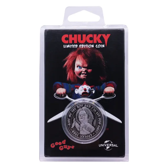 Fanattik Chucky Sammlermünze 38mm limitiert