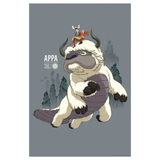 Fanattik Avatar Last Airbender Kunstdruck A3 limitiert