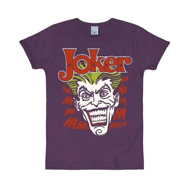 LOGOSHIRT Batman The Joker T-Shirt Slimfit Retro