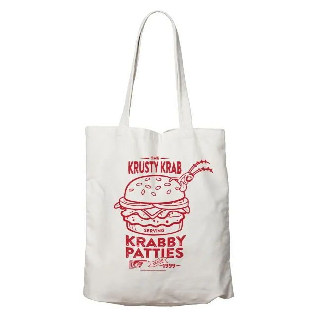 Fanattik SpongeBob SquarePants Krusty Krab Tragetasche Baumwolle