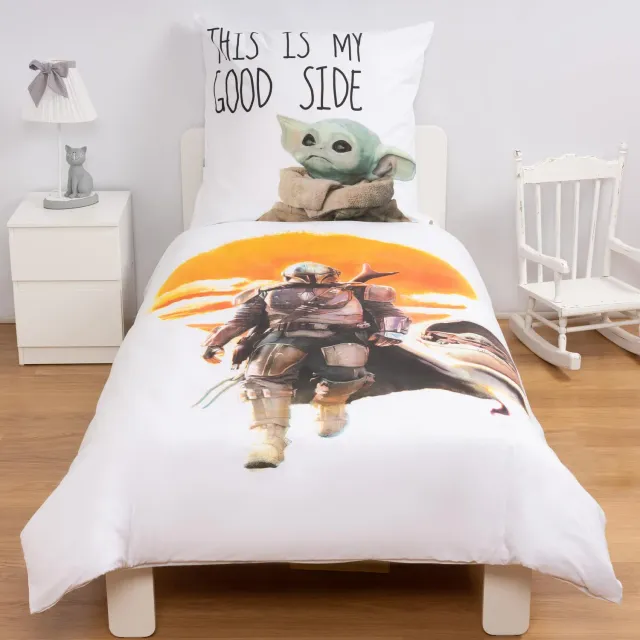 Star Wars & Mandalorian Disney Home Mandolorian Bettwäsche-Set