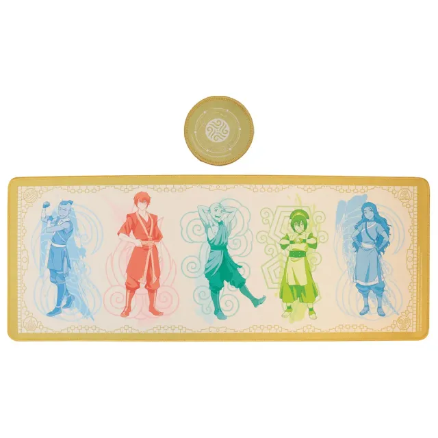 Fanattik Avatar: The Last Airbender Elements Desk Pad Set Untersetzer