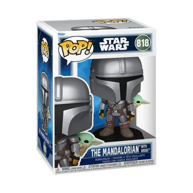 Funko POP! Mandalorian & Grogu Vinyl-Figur 11,2 cm