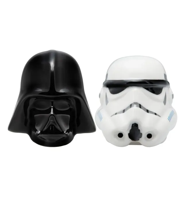 Star Wars Stormtrooper & Darth Vader Salz- und Pfefferstreuer Keramik 2er-Set