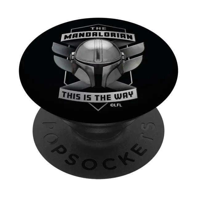Star Wars The Mandalorian Helmet This Is the Way PopGrip