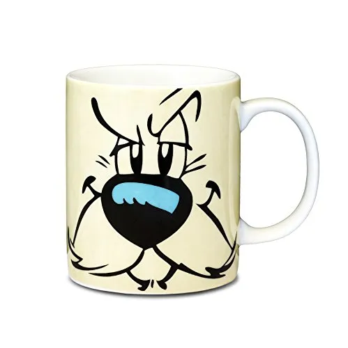 LOGOSHIRT Asterix Obelix Idefix Tasse Porzellan 300ml