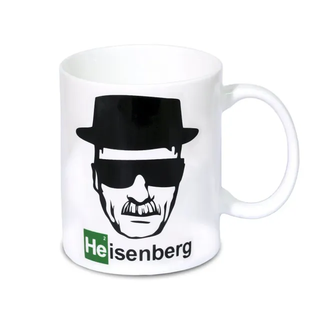 LOGOSHIRT Breaking Bad Heisenberg Tasse 300 ml Porzellan