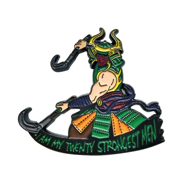 Fanattik Legend of the Five Rings Yoritomo Pin 48mm Emaille