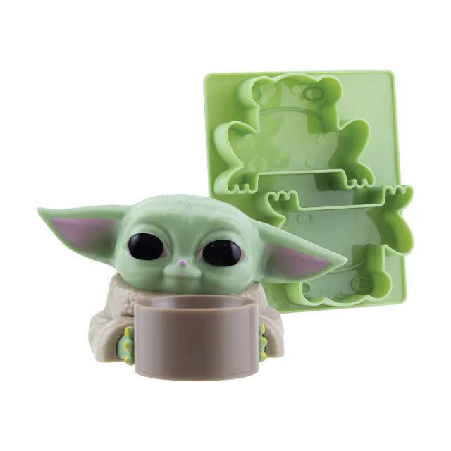 Star Wars Mandalorian Grogu Eierbecher Frühstücksset 2-tlg
