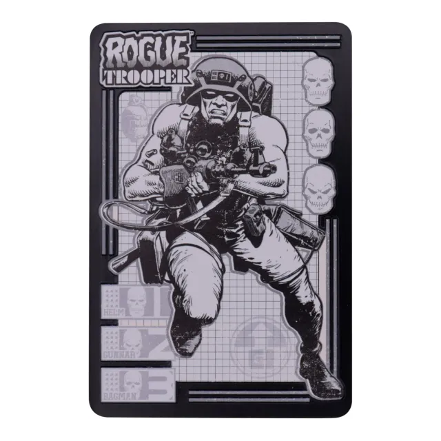 Fanattik 2000 AD Rogue Trooper Barren 90x62mm limitiert