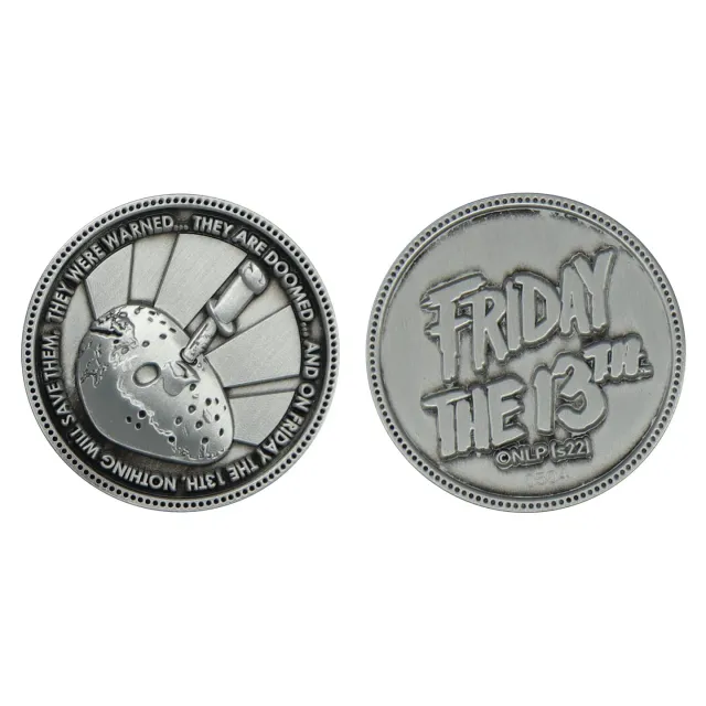Fanattik Friday the 13th Jason Sammlermünze 38mm limitiert