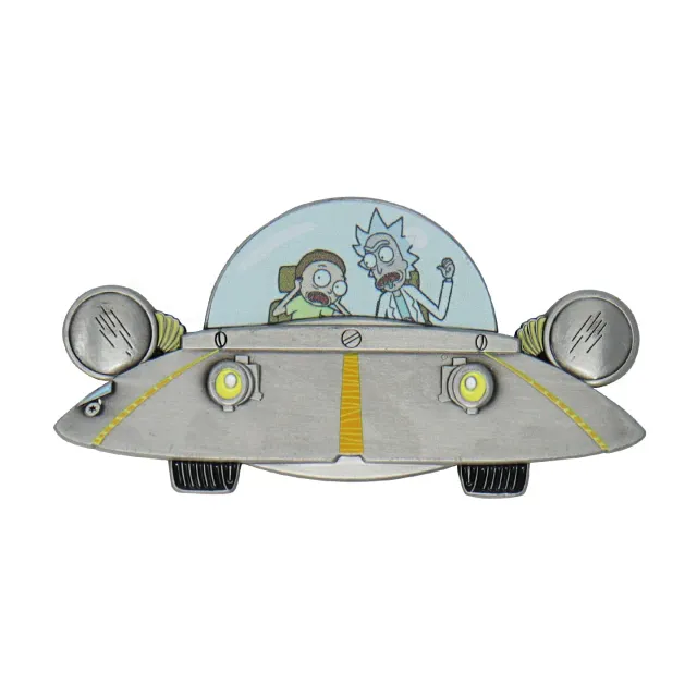 Fanattik Rick & Morty Limited Edition Medaillon Raumschiff