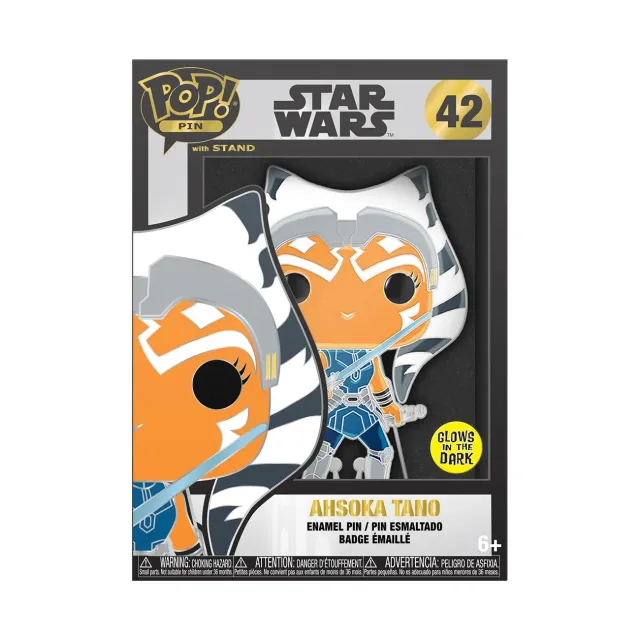 Funko Star Wars Clone Wars Ahsoka Tano Emaille Pin mit Ständer