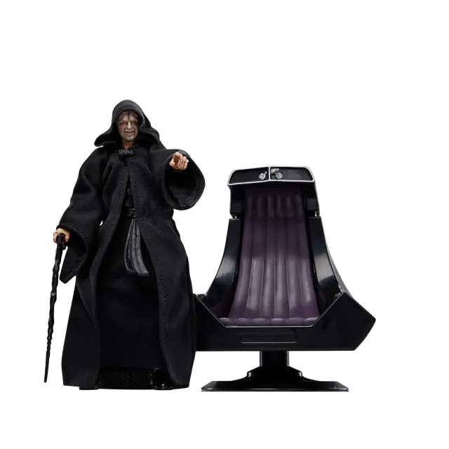 Star Wars Black Series Palpatine Thron Actionfigur 15cm