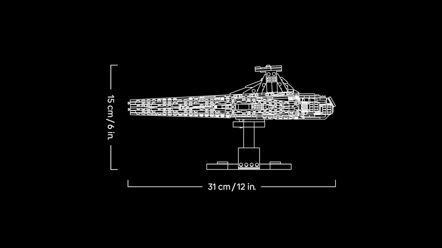 LEGO Star Wars Angriffskreuzer der Venator-Klasse 75441 Bauset