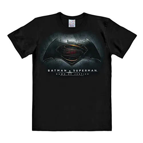 LOGOSHIRT Batman v Superman T-Shirt lizenziert