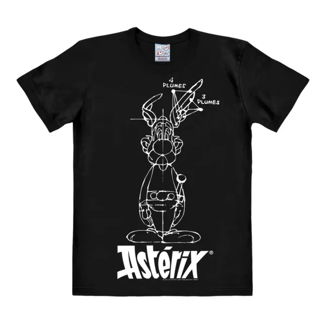LOGOSHIRT Asterix Skizze T-Shirt