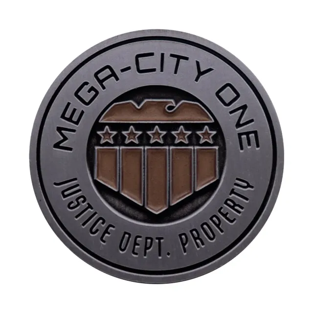 Fanattik 2000 AD Judge Dredd Mega-City One Münze limitiert