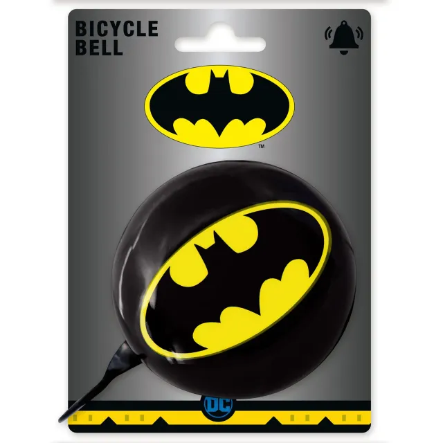 LOGOSHIRT Batman Fahrradklingel Metall Ø 80 mm