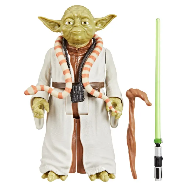 Star Wars Titan Hero Serie Yoda Actionfigur 17,5 cm mit Lichtschwert