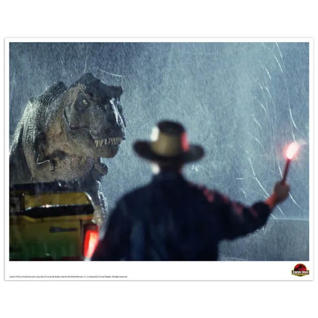 Fanattik Jurassic Park Kunstdruck 14x11 limitiert